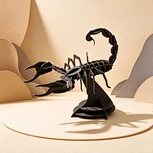 CUPUZ 3D Scorpion Paper Puzzle - DIY Laser Cut Realistic Arachnid Model Kit - Wholesale & OEM Custom Manufacturer